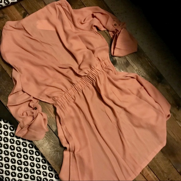 🎉LAST ONE!💕🎉Silky Long Duster Mauve - Picture 5 of 5